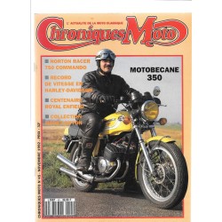 CHRONIQUES MOTO n° 45 NOVEMBRE 1992