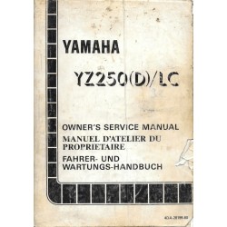 YAMAHA YZ 250 (D) / LC type 4DA de 1992