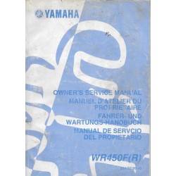 YAMAHA WR 450 F (R) type 5TJ de 2003