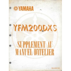 YAMAHA  quad YFM 200 DXS de 1986 type 1NU