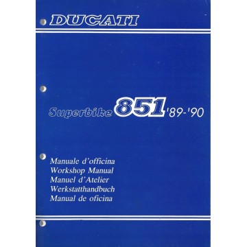 DUCATI 851 Super Bike 1989 / 1990