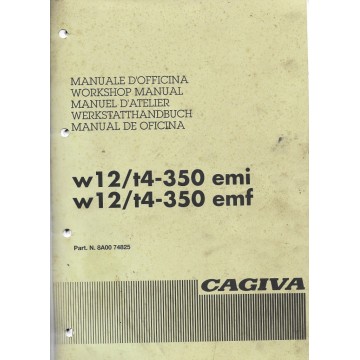 CAGIVA W12 / T4-350 EMI et EMF de 1995