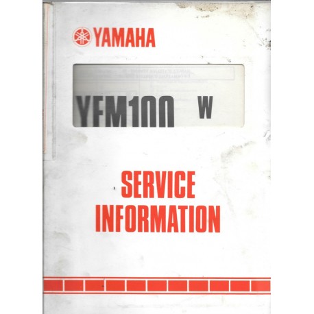YAMAHA   YFM 100 W de 1989 type 2HX