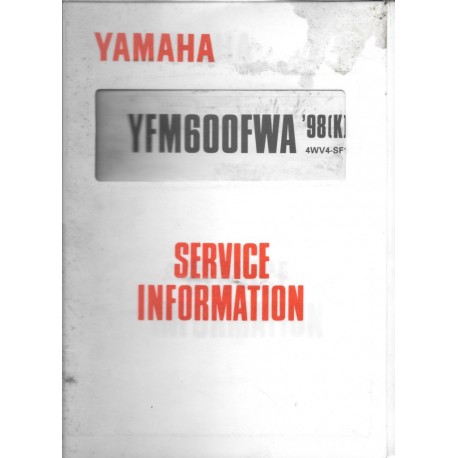 YAMAHA YFM 600 FWA de 1998 (K) type 4WV4
