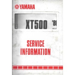 YAMAHA  XT 500 de 1986 type 1U6