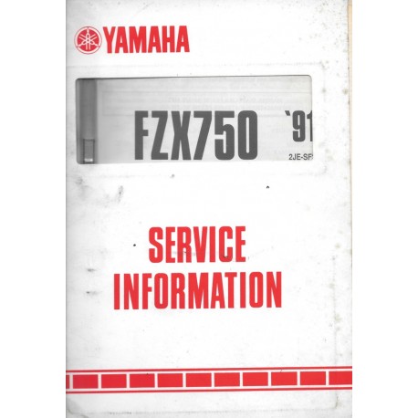 YAMAHA  FZX 750 de 1987 à 1991 type 2JE