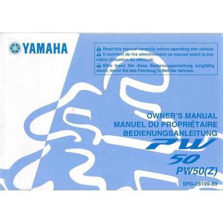 YAMAHA PW 50 (Z) type 5PG de 2009
