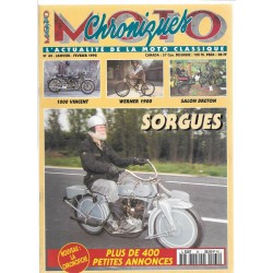 CHRONIQUES MOTO n° 65 JANVIER / FEVRIER 1995