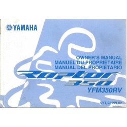 YAMAHA quad YFM 350 RV DE 2005