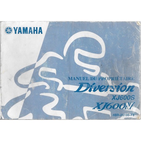 YAMAHA DIVERSION 600 type 4BR de 2002