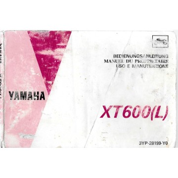 YAMAHA XT 600 (L) type 3YP de 1993