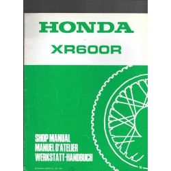 HONDA XR 600 RN (additif septembre 1991)