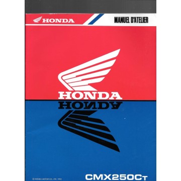 HONDA CMX 250 C REBEL (Manuel de base) octobre 1995