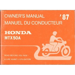  HONDA MTX 50 A de 1987