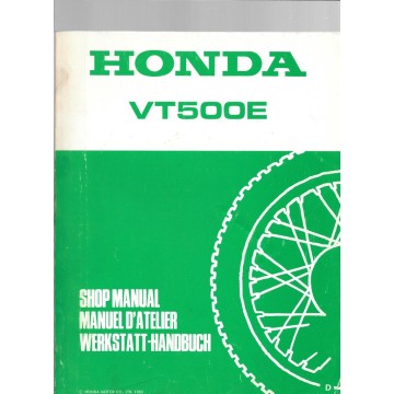 HONDA VT 500 ED (Gros supplément) mai 1985