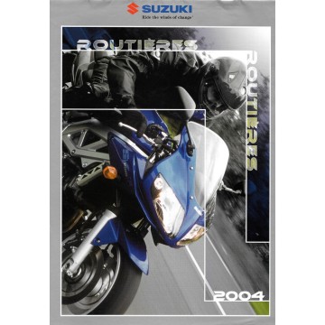 Catalogue original SUZUKI Routières 2004  (12 pages)