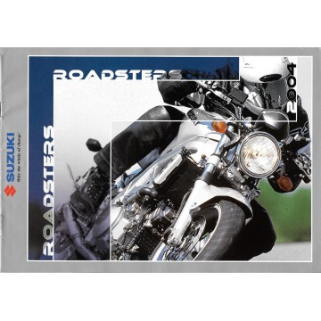 Catalogue original SUZUKI; Roadsters 2004  (8 pages)