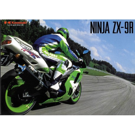 Prospectus original KAWASAKI NINJA ZX-9R de 1996