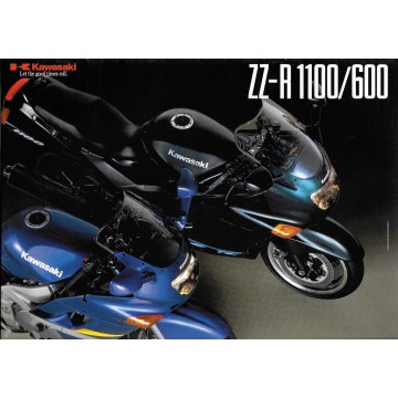 Catalogue original KAWASAKI ZZ-R 1100 / 600 de 1996