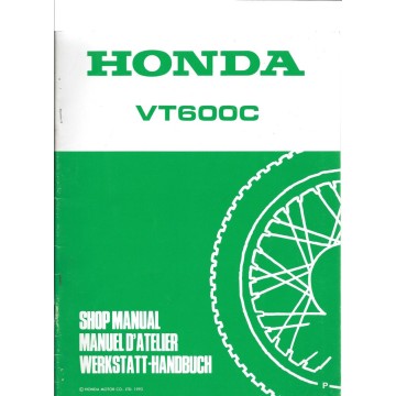 HONDA VT 600 C (Additif de janvier 1993)