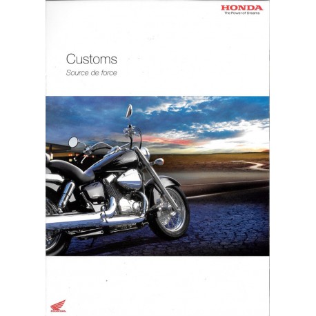 HONDA gamme Customs de 2004
