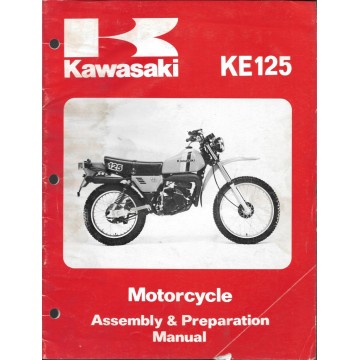 thumbnail image 2 of Kawasaki KS KE 125 Workshop Service Manual 1974-1980 – 99997-709-04 Original Reprint 2 of 4