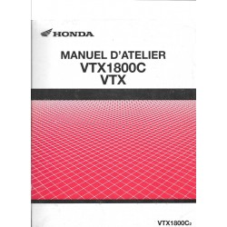 HONDA VTX 1800 C (Manuel atelier de base juillet 2001)