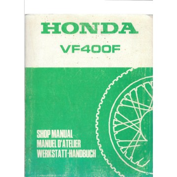 HONDA VF 400 F (Manuel atelier de base juin 1983)