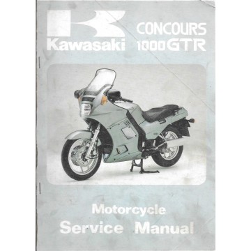 Manuel atelier  KAWASAKI 1000 GTR 1986