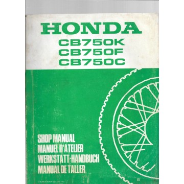 HONDA CB 750 K.F.C. (Additif février 1981)