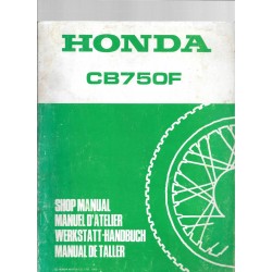 HONDA CB 750 F (Additif décembre 1980)