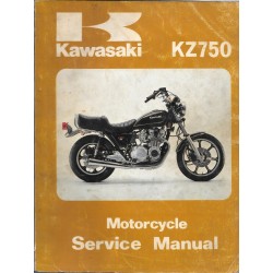 Manuel atelier  KAWASAKI KZ 750 de 1980 
