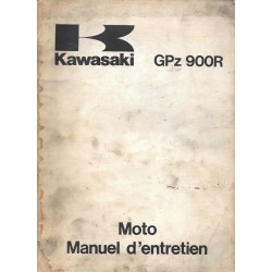 Manuel atelier  KAWASAKI GPZ 900 R NINJA 1984