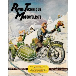 Revue Technique Motocycliste n° 46 de janvier 1952