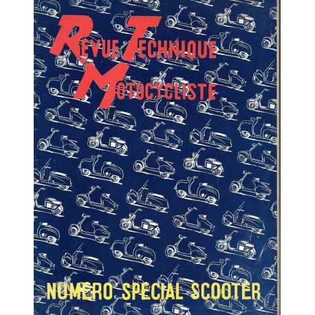 Revue Technique Motocycliste n° 51 de mai 1952 Spécial Scooters
