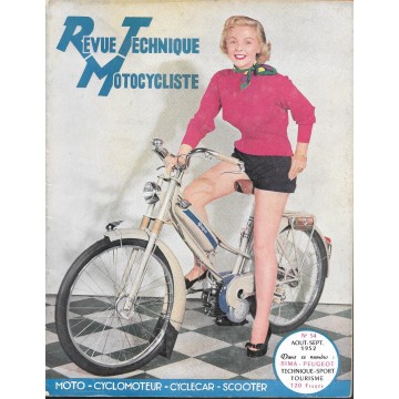 Revue Technique Motocycliste n° 54 de août-septembre 1952