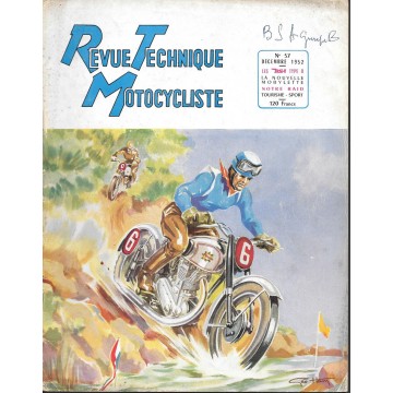 Revue Technique Motocycliste n° 57 décembre 1952