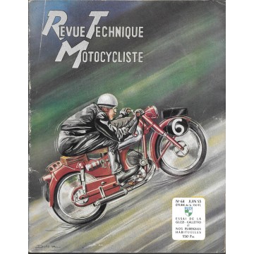Revue Technique Motocycliste n° 64 de juin 1953