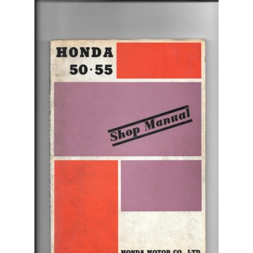 HONDA 50.55 (Manuel atelier en anglais juillet 1968)