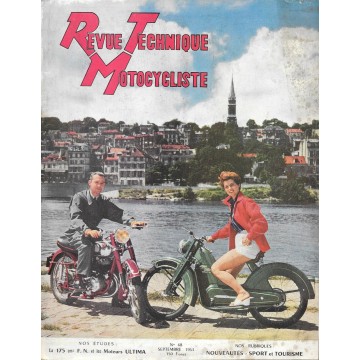 Revue Technique Motocycliste n° 68 de septembre 1953