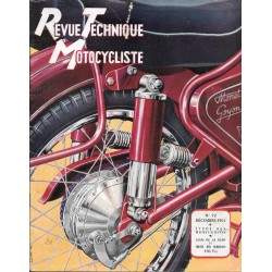 Revue Technique Motocycliste n° 72 de décembre 1953
