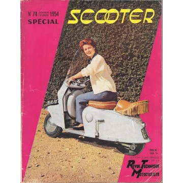 Revue Technique Motocycliste n° 74 spécial scooters de janvier-février 1954