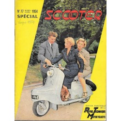 Revue Technique Motocycliste n° 77 Spécial Scooter de mars-avril 1954