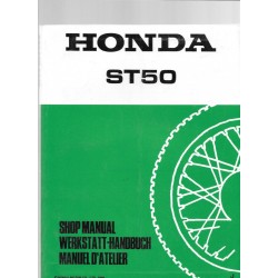 HONDA ST 50 DAX (Manuel atelier de base 12 / 92)