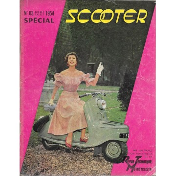 Revue Technique Motocycliste n° 83 Spécial Scooter de juillet-août 1954