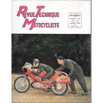 Revue Technique Motocycliste n° 84-85 août-septembre 1954