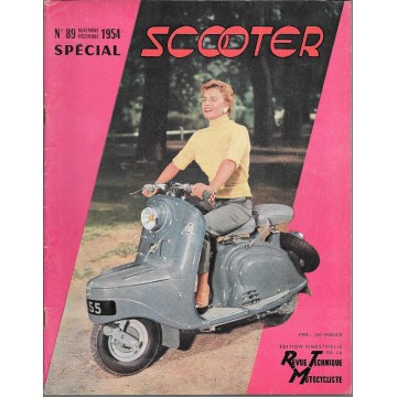 Revue Technique Motocycliste n° 89 Spécial Scooter de novembre-décembre 1954