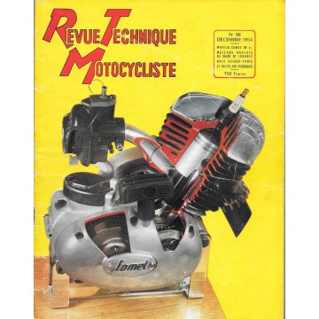 Revue Technique Motocycliste n° 90 de décembre 1954