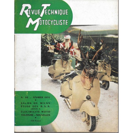 Revue Technique Motocycliste n° 92 de février 1955