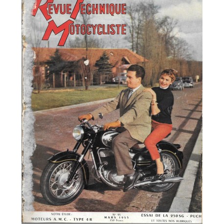 Revue Technique Motocycliste n° 93 de mars 1955